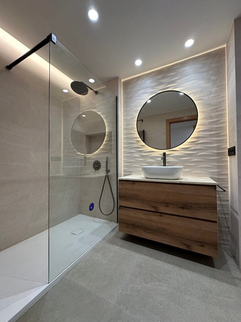 Reforma de baño en calle Compte borell de Barcelona