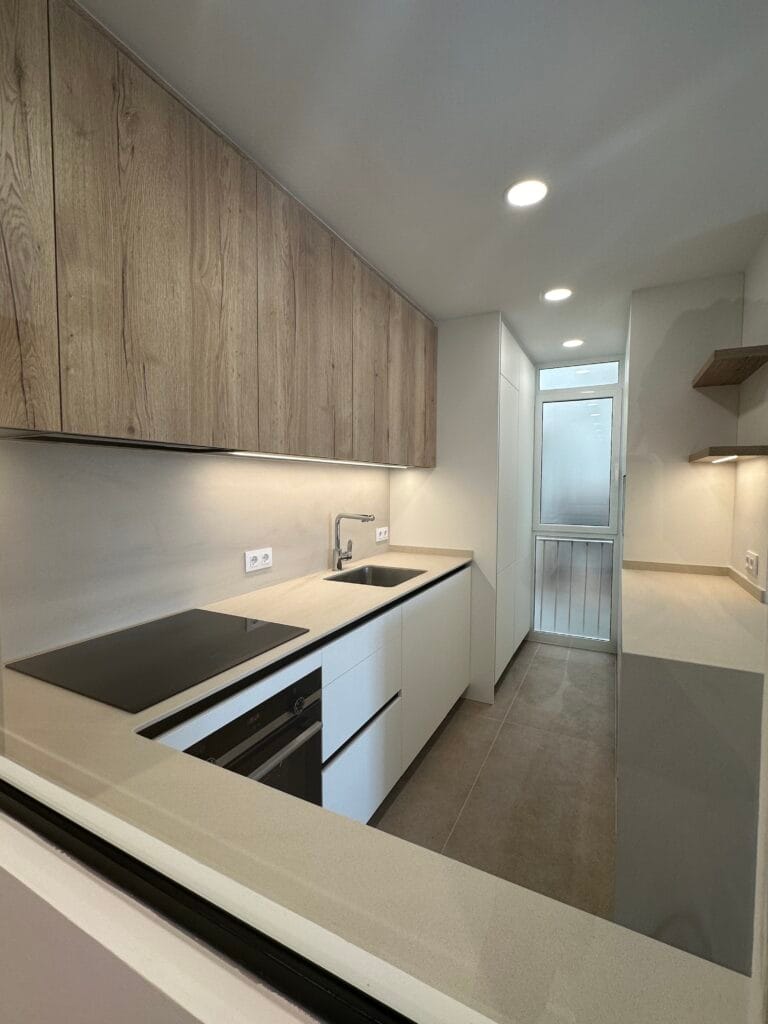 Reforma de cocina en la calle de Ramón y Cajal 9