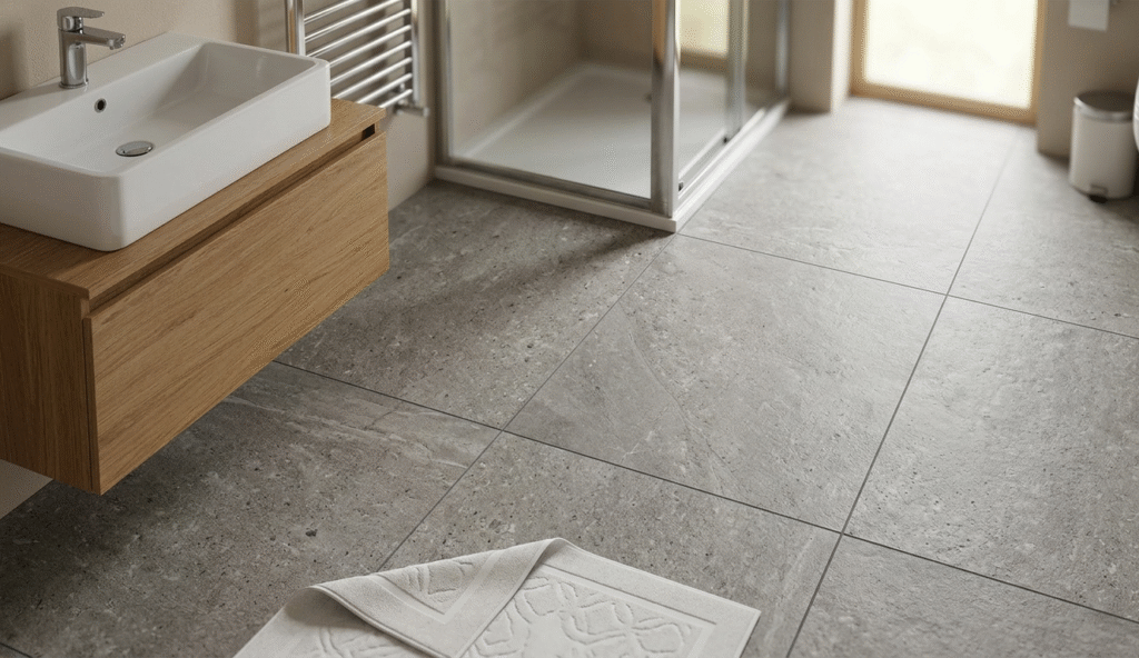 Gres porcelánico para el suelo del baño