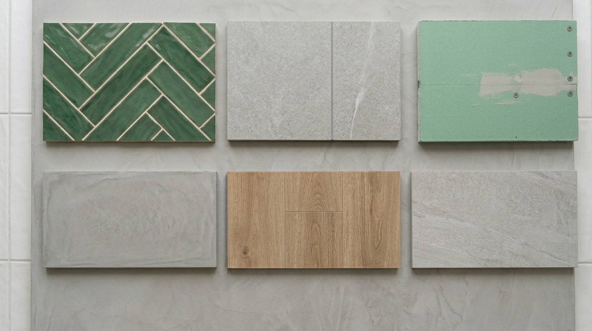 mejores materiales para reformar un baño