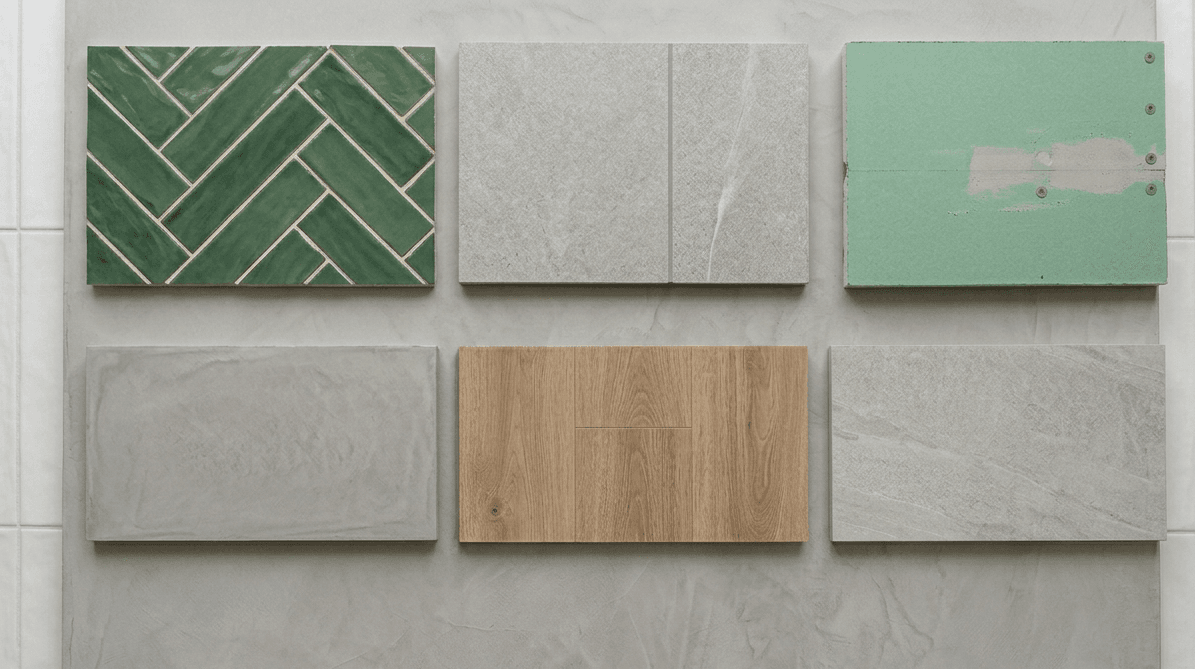 mejores materiales para reformar un baño