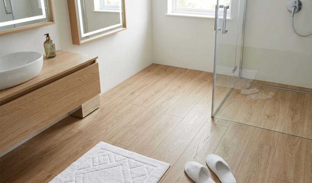 vinilo para suelo de baño